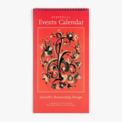 Vesterheim Museum Store Aarseth'S Rosemaling Design Perpetual Events Calendar Clearance
