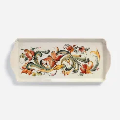 Gift Chalet Almond Cake Tray With Cream Rosemaling Design By Lise Lorentzen Online