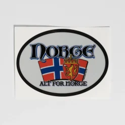 Outlet Innovative Ideas Novel Notions Alt For Norge Oval Decal