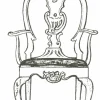 Cheap Vesterheim Amrud Acanthus Carving Pattern #70- Rokokostol (Rococo Chair)