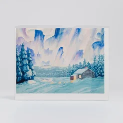 Best Sale Prism Path Aurora Borealis By Carl Strand - Vesterheim Collection Card