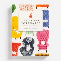 Cheap Skandisk, Inc Cat Lovers Notecards Set By Kirsten Sevig