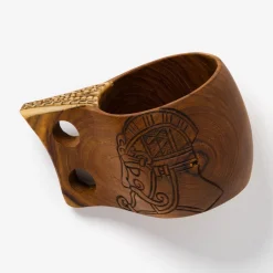 Cheap Blue Frogs Company Celtic Carving Kuska Wooden Cup