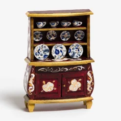 Cheap Embellishment China Hutch Miniature By Kristine Bauer