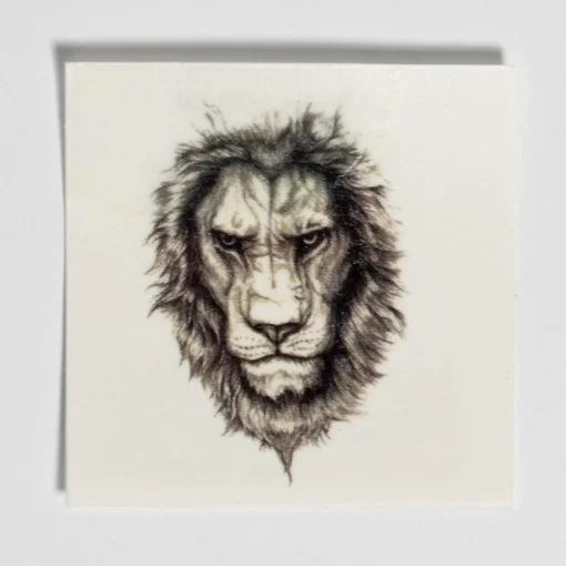 Outlet Tattly Custom Vesterheim Temporary Tattoos - Lion