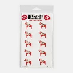 Best Sale Innovative Ideas Novel Notions Dala Horse Stickers - Red