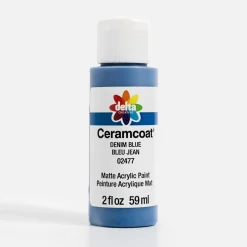 Discount Notions Marketing Delta Ceramcoat Acrylic Paint - Denim Blue