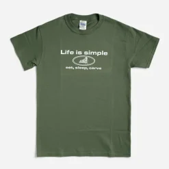 Swedish Passport Company Eat, Sleep, Carve T-Shirt Shop