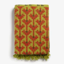 Flash Sale Öjbro Vantfabrik Fastfolk Evelina & Ewald Wool Blanket By Ojbro Vantfabrik