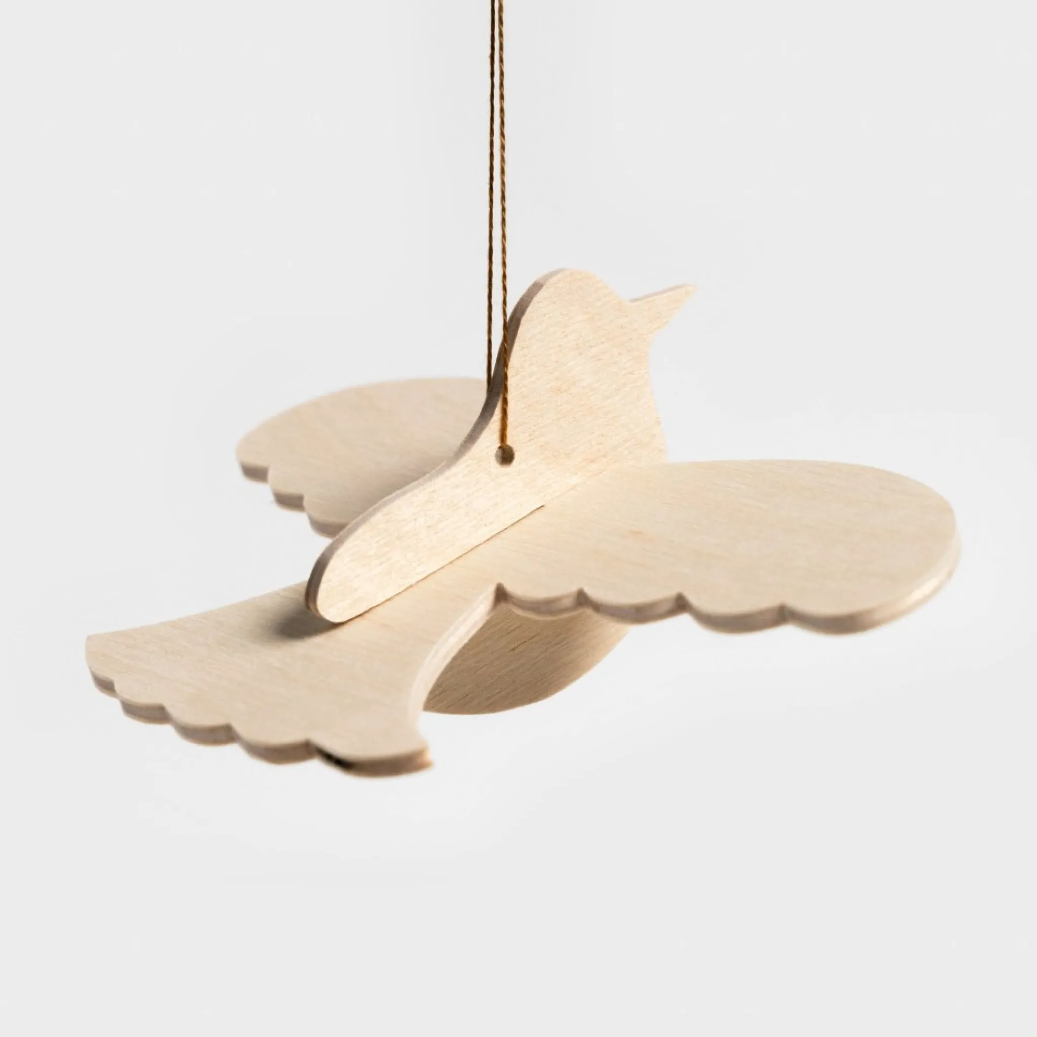 Best Peter Olafsen Flying Bird Wooden Ornament By Dennis Green