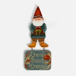 Clearance Ellen Kerbs Gnome Sweet Gnome Plaque By