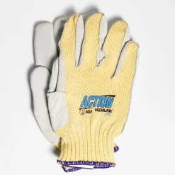Best Air Gas Safety Kevlar Leather Carving Gloves