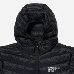 NORWAYintheUSA Ladies Down 3/4 Length Coat By Scandinavian Explorer Black Outlet