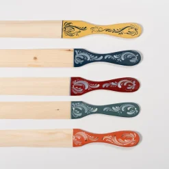 Fashion Kim Garrett Lefse Sticks With Rosemaling By
