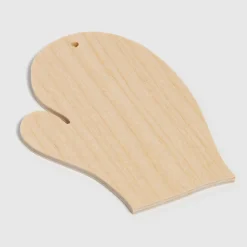 Best Sale Ruth Green Mitten Wooden Ornament - Top Hole
