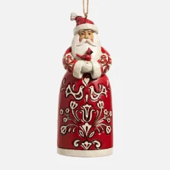 Discount Enesco Nordic Noel Santa Ornament By Jim Shore