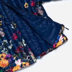 NORWAYintheUSA Norway Floral Down Jacket By Rock Expedition Blue New