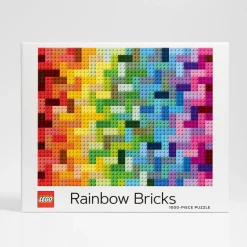 Discount Skandisk, Inc Rainbow Bricks 1000 Piece Puzzle From Lego