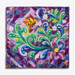 Best Sale Embellishment Reaching To The Sun Quilt By Juli Seydell Johnson
