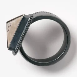 Best Sami Dreams Exhibit Reindeer Antler Ring With Silver By Launo Njunnas And Teresa Faris