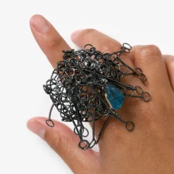 Fashion Sami Dreams Exhibit Ring (Breach 2 Series) By Teresa Faris