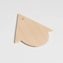 Outlet Peter Olafsen Santa Wooden Ornament