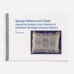 Carol James / Sash Weaver Sprang Patterns And Charts Inspired By Vesterheim By Carol James Discount