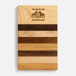 Cheap Women's Sawing Circle Striped Boards By