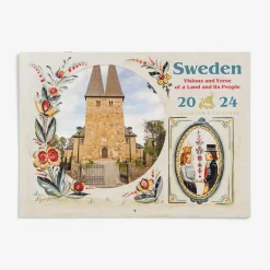 Flash Sale Paulstad Classic Calendars LLC Sweden Visions And Verse 2024 Collectors Wall Calendar