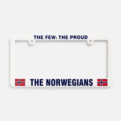 Cheap Gift Chalet The Few, The Proud, The Norwegians License Plate Frame