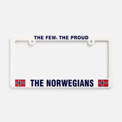 Gift Chalet The Few, The Proud, The Norwegians License Plate Frame Cheap