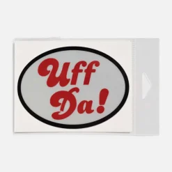 Innovative Ideas Novel Notions Uff Da! Oval Decal Best