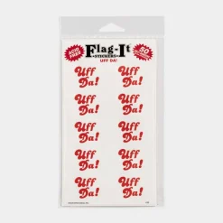 Innovative Ideas Novel Notions Uff Da! Stickers Hot