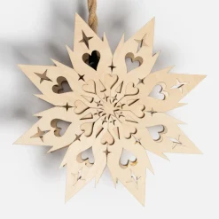 Best Gallery of Tops Wooden Star Light By Mike Cline - Twelve Inches